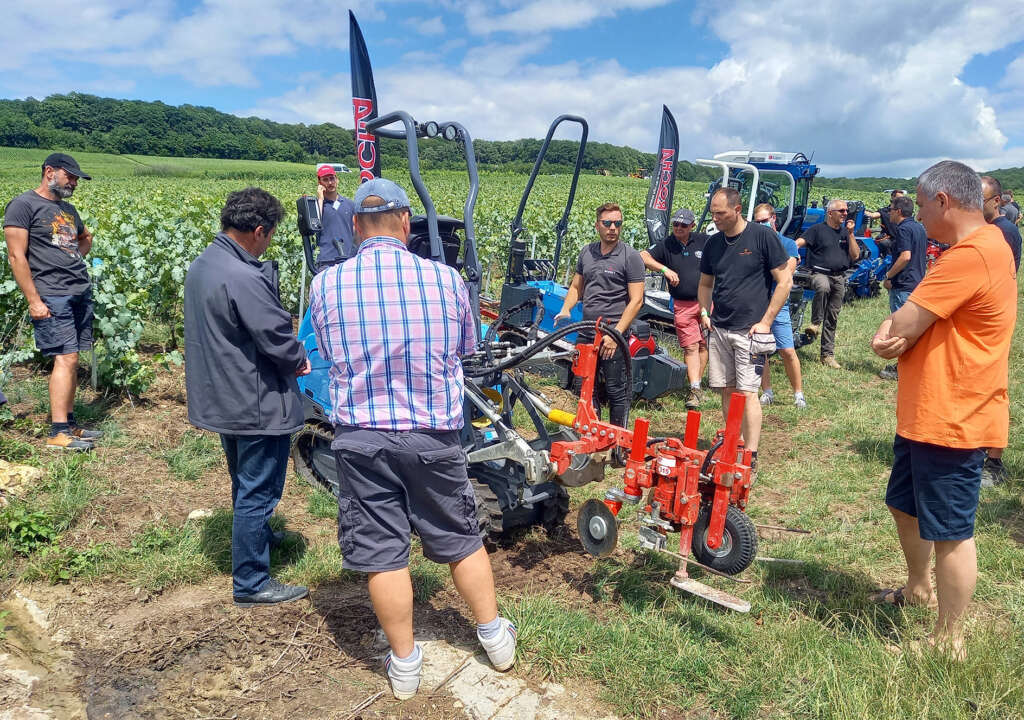 Motorisation et robotisation pour le travail du sol