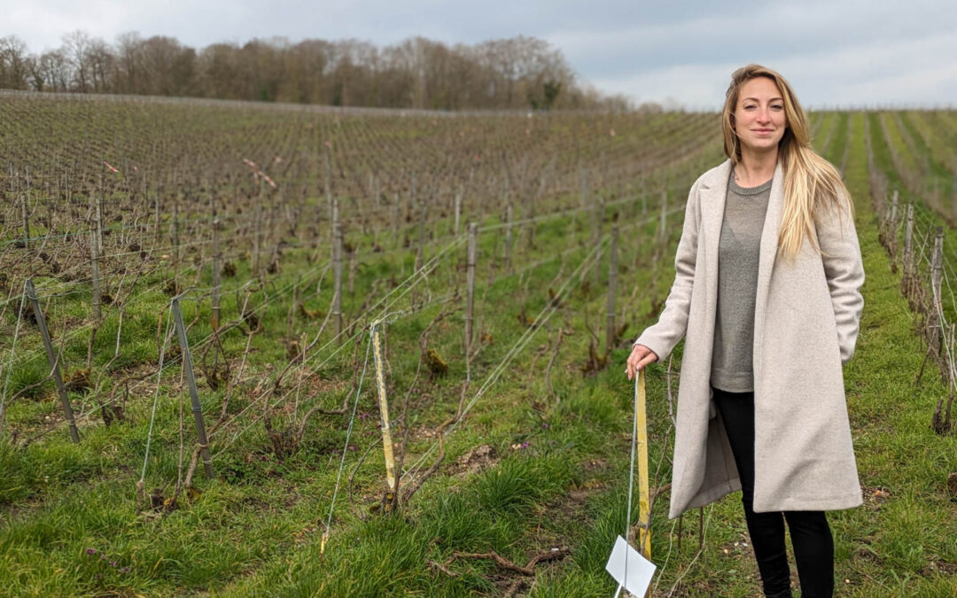 Mathilde Margaine, fière de ses racines vigneronnes