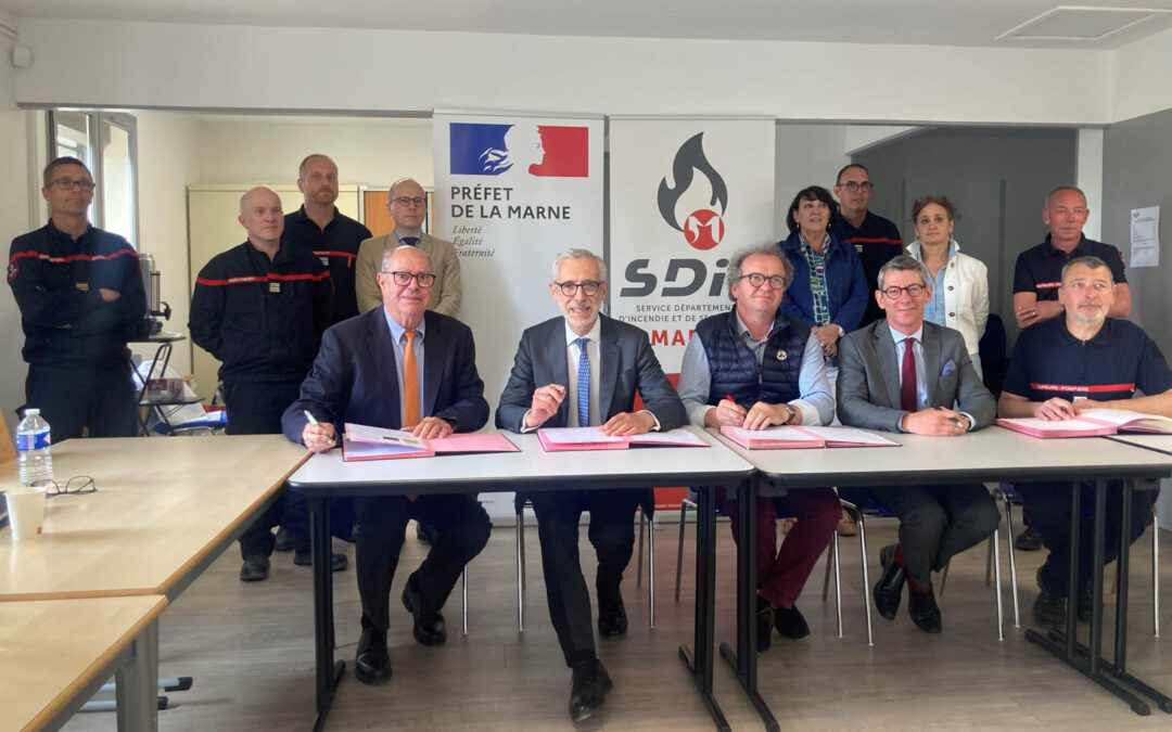 Les pompiers de la Marne et la filière Champagne ensemble pour protéger les saisonniers